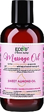 Масло для массажа Eco U Massage Oil Sweet Almond Oil