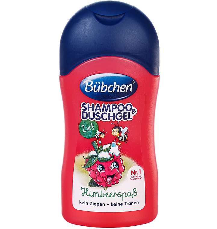 Shampoo & douchegel, Framboos - Bubchen