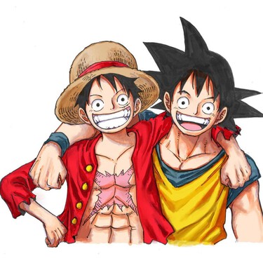 Goku y Luffy