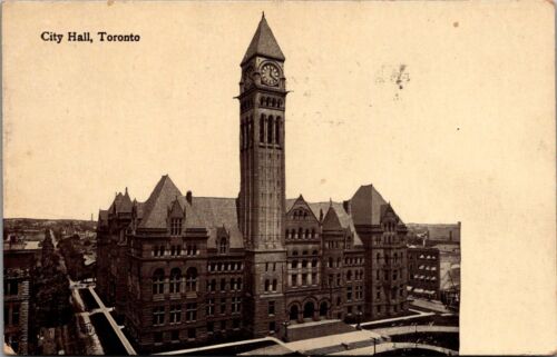 Postcard City Hall; Toronto, Ontario, Canada 1909 Dk | eBay