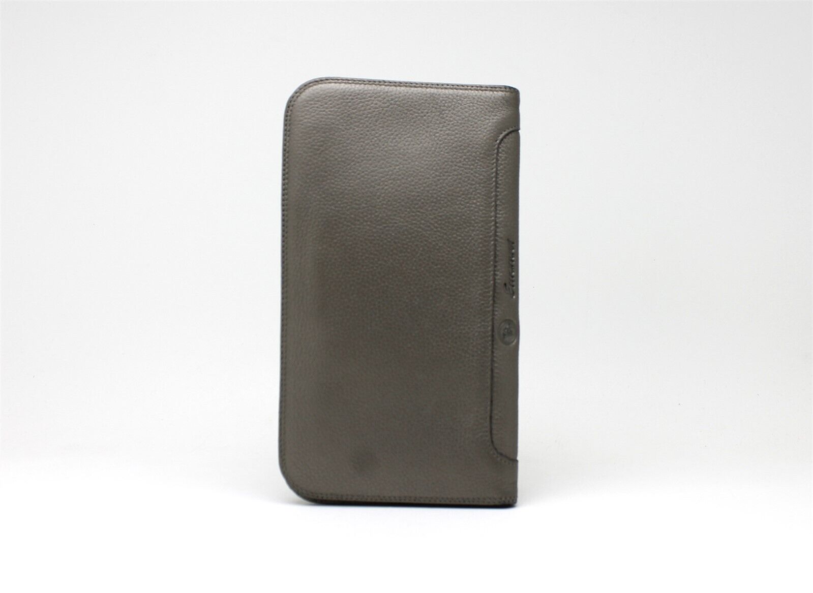 Emanuel Gray Leather Credit Card Holder Travel Bi… - image 2