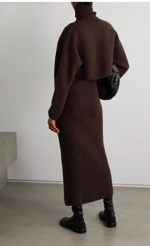 LVIR Wool Dress Brown - image 4