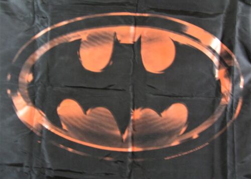 Vintage 1989 D C Comics Batman Logo Tapestry Banner Sign Old Store Stock |  eBay