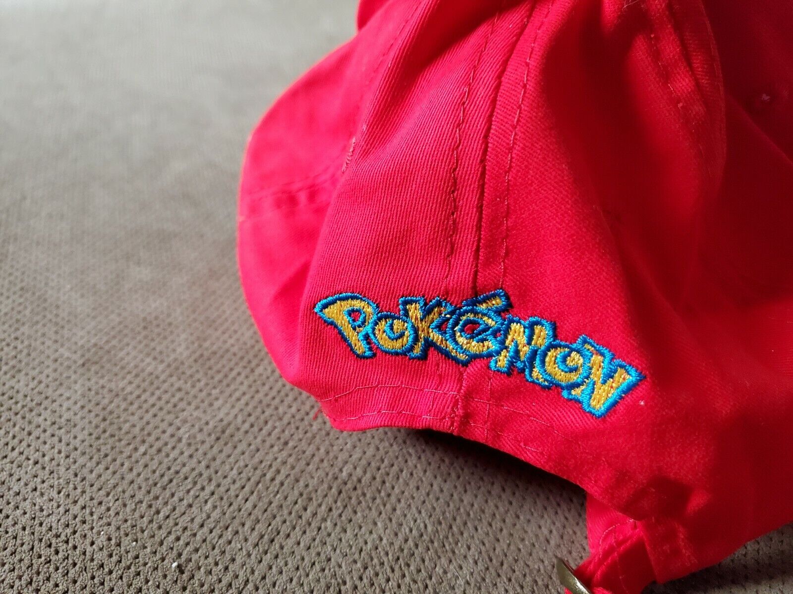 POKEMON ASH KETCHUM  HAT CAP STRAPBACK VTG 90s PI… - image 3