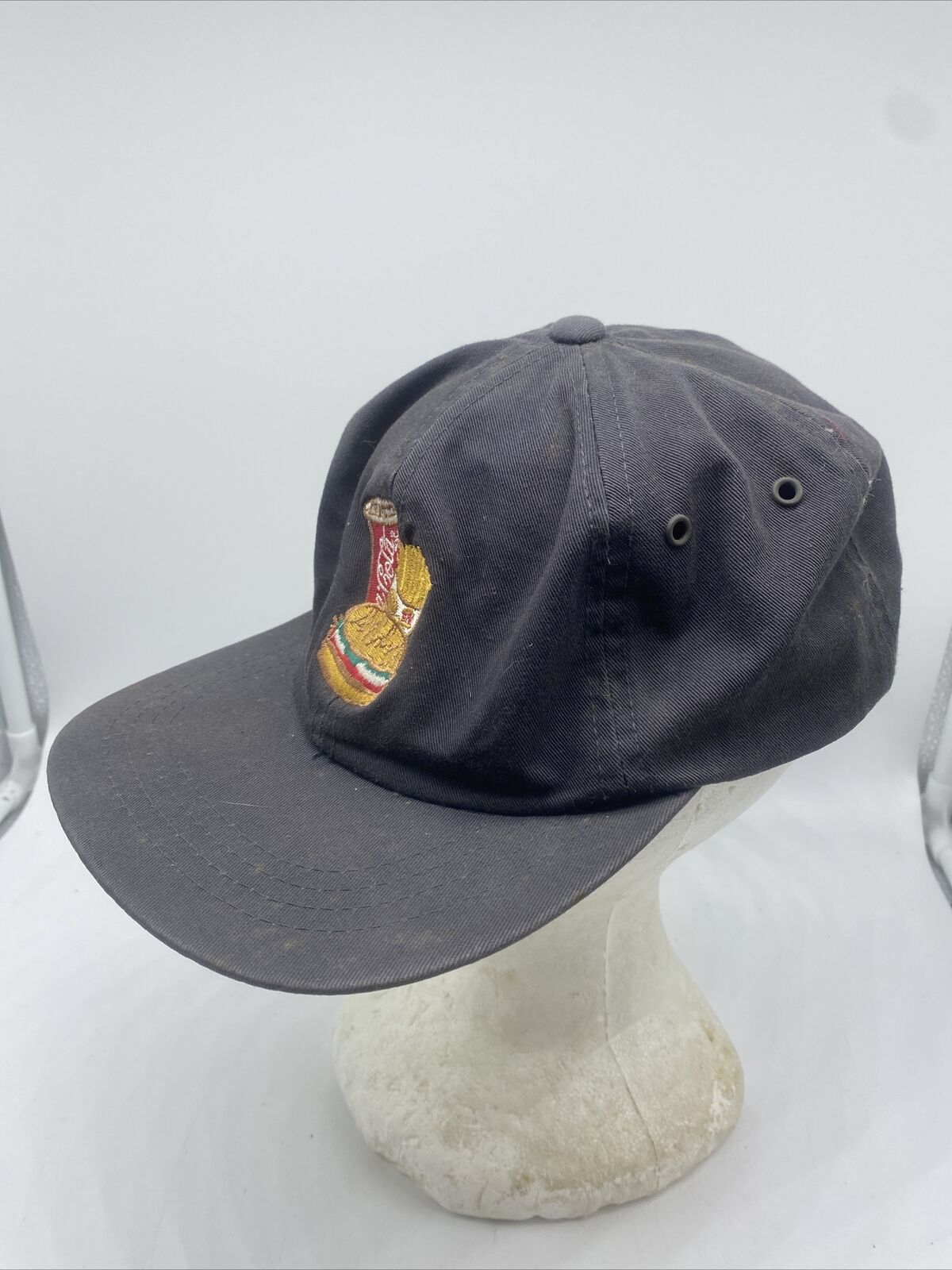 Vintage Burger King Hat Snapback Burger Fries Coc… - image 2