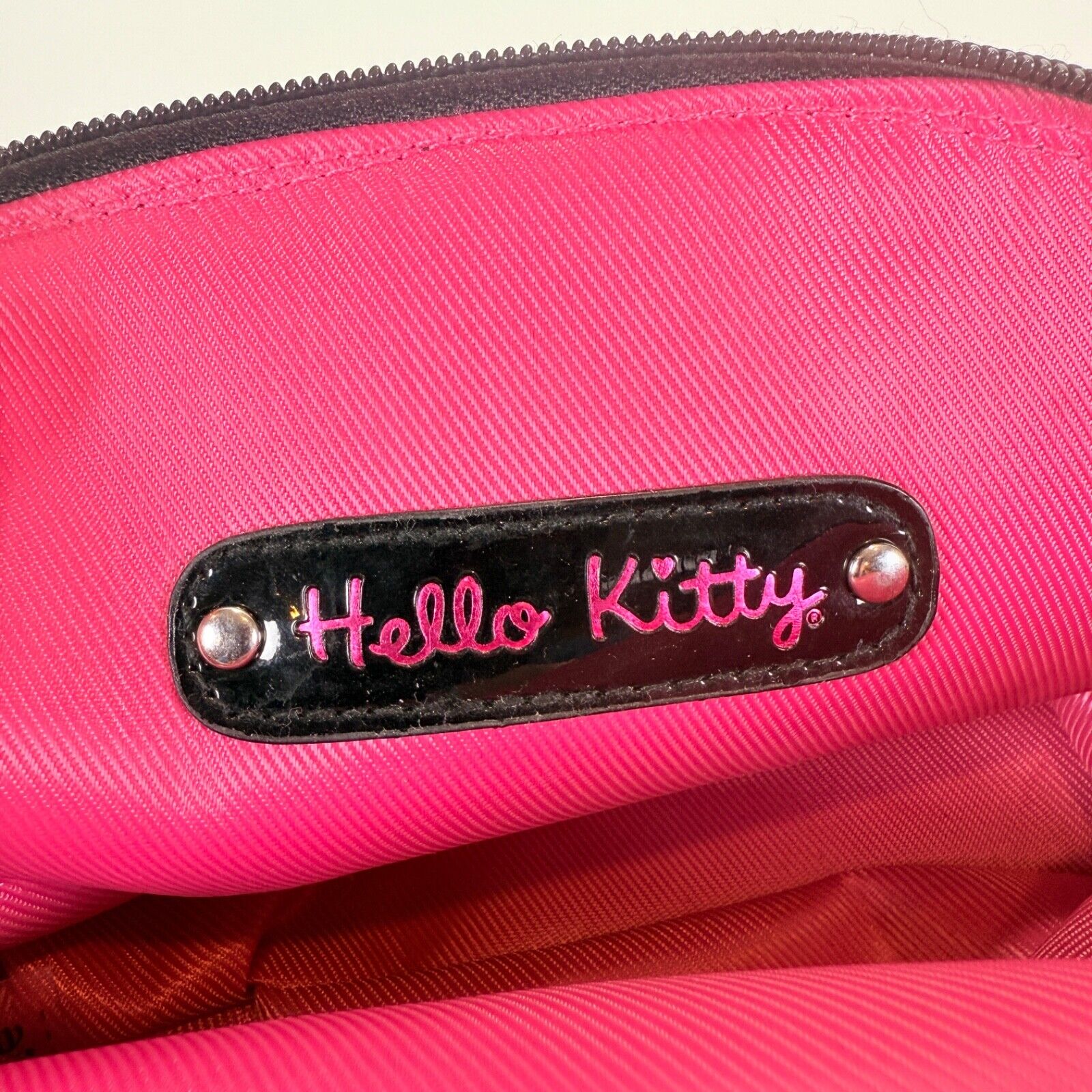 Loungefly Hello Kitty  Black  Makeup Bag - image 5