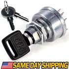 Ignition Key Switch Fits John Deere Z335E Z335M Z345M Z510 Z520 Z625 w/3 KEYS