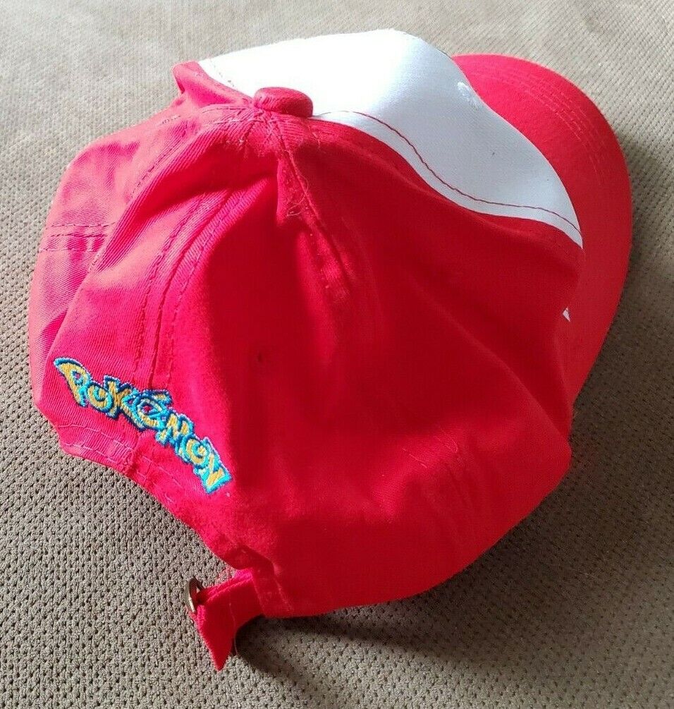 POKEMON ASH KETCHUM  HAT CAP STRAPBACK VTG 90s PI… - image 2