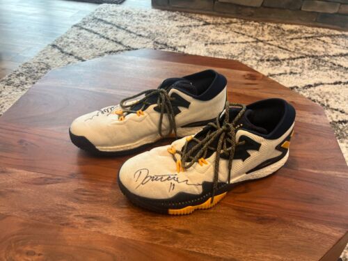 Dante Exum autographed game shoes | eBay