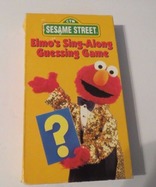 Sesame Street Elmos Sing Along Guessing Game Vhs Picclick | My XXX Hot Girl