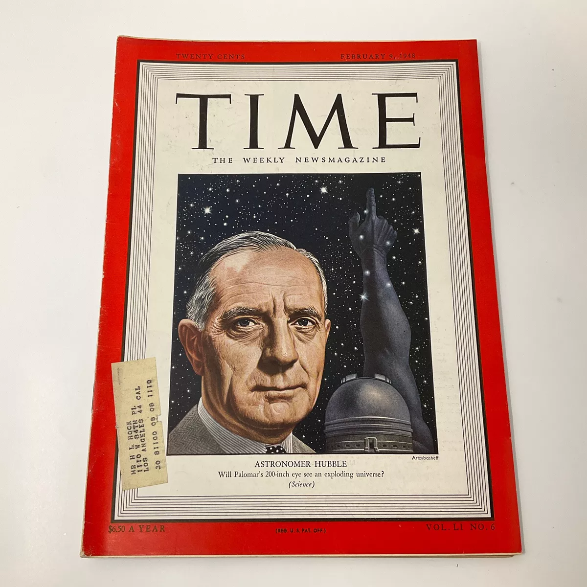 Edwin Hubble In The War