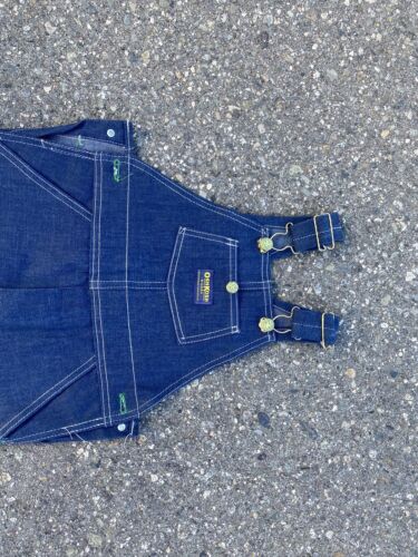 Vintage OshKosh Kids 1970’s Deadstock Overalls Ve… - image 1