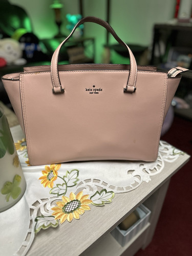 Kate Spade Leather Satchel Handbag - image 1