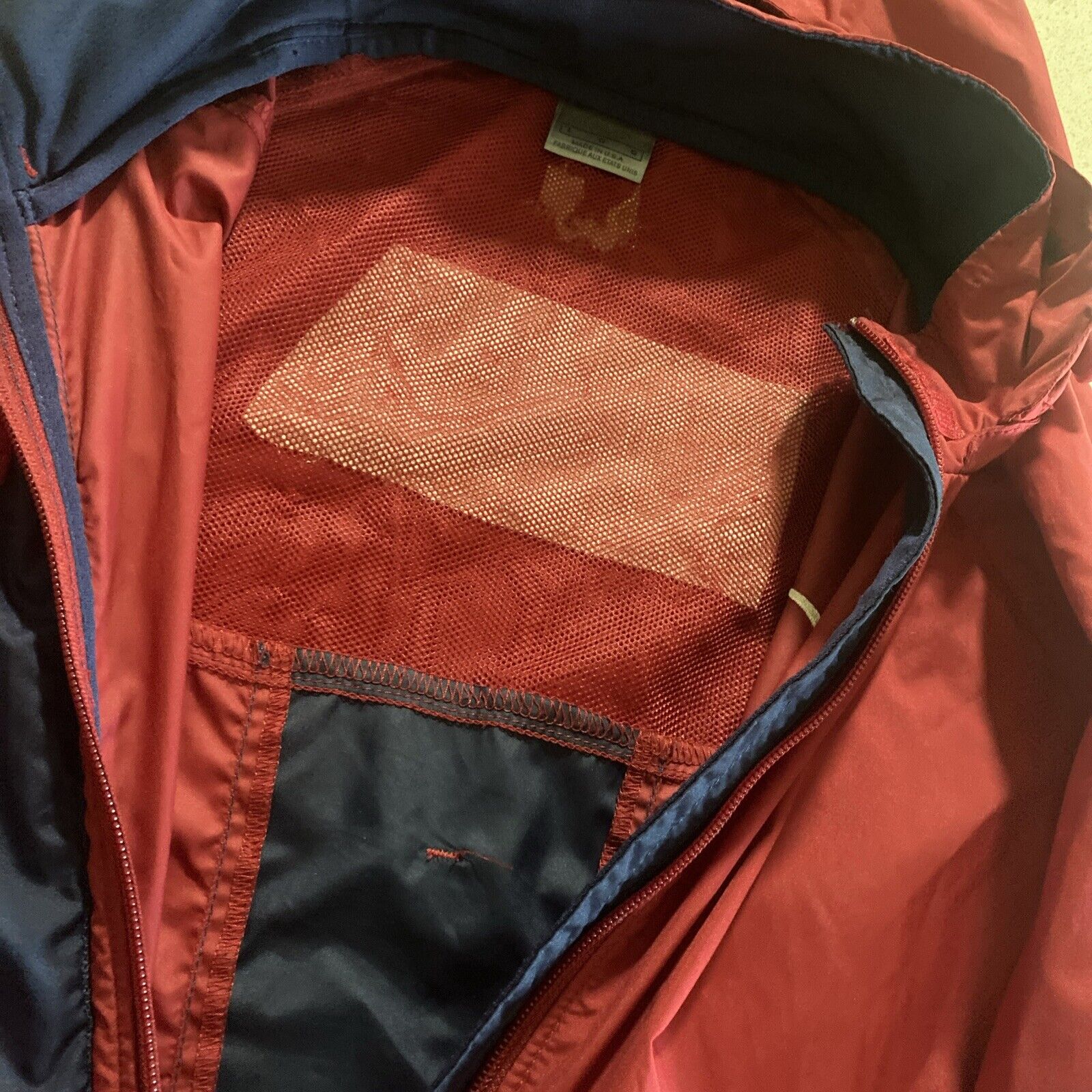 Nike Windbreaker VTG USA Air Force Track & Field … - image 5