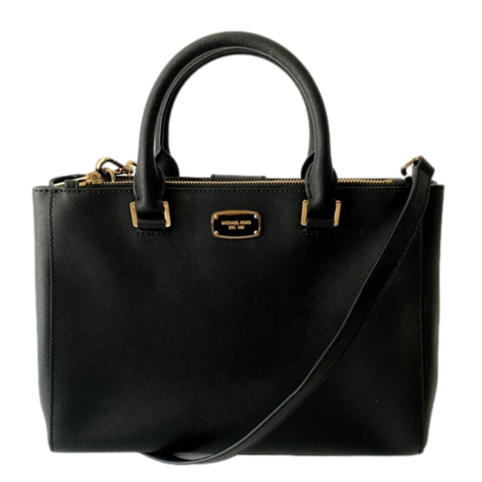 MICHAEL Kors black leather purse - image 1