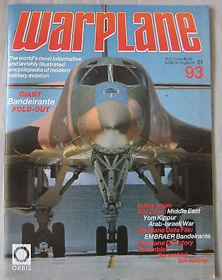 Warplane magazine Issue 93 EMBRAER Bandeirante Cutaway drawing & Poster ...