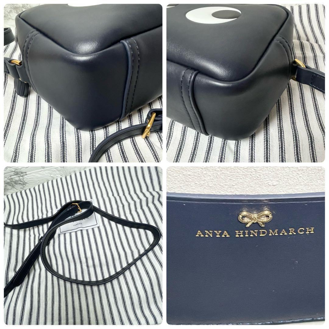 Anya Hindmarch Shoulder bag, dark navy, unused, e… - image 21