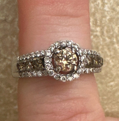 Le Vian Chocolate Diamond Ring Size 6