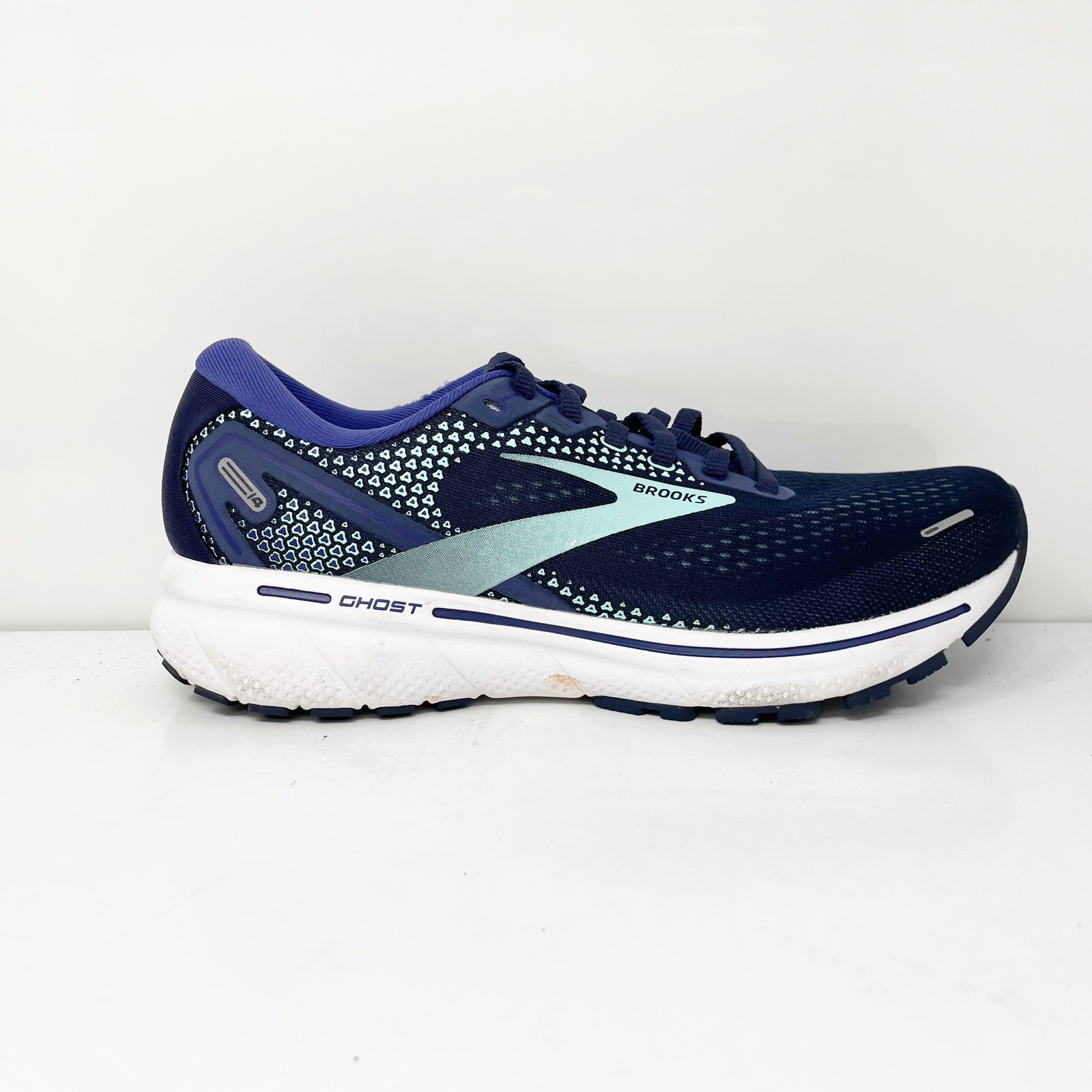 Brooks Womens Ghost 14 1203561B446 Blue Running S… - image 1