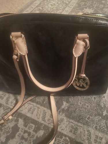 Michael Kors Black Patent Leather Purse