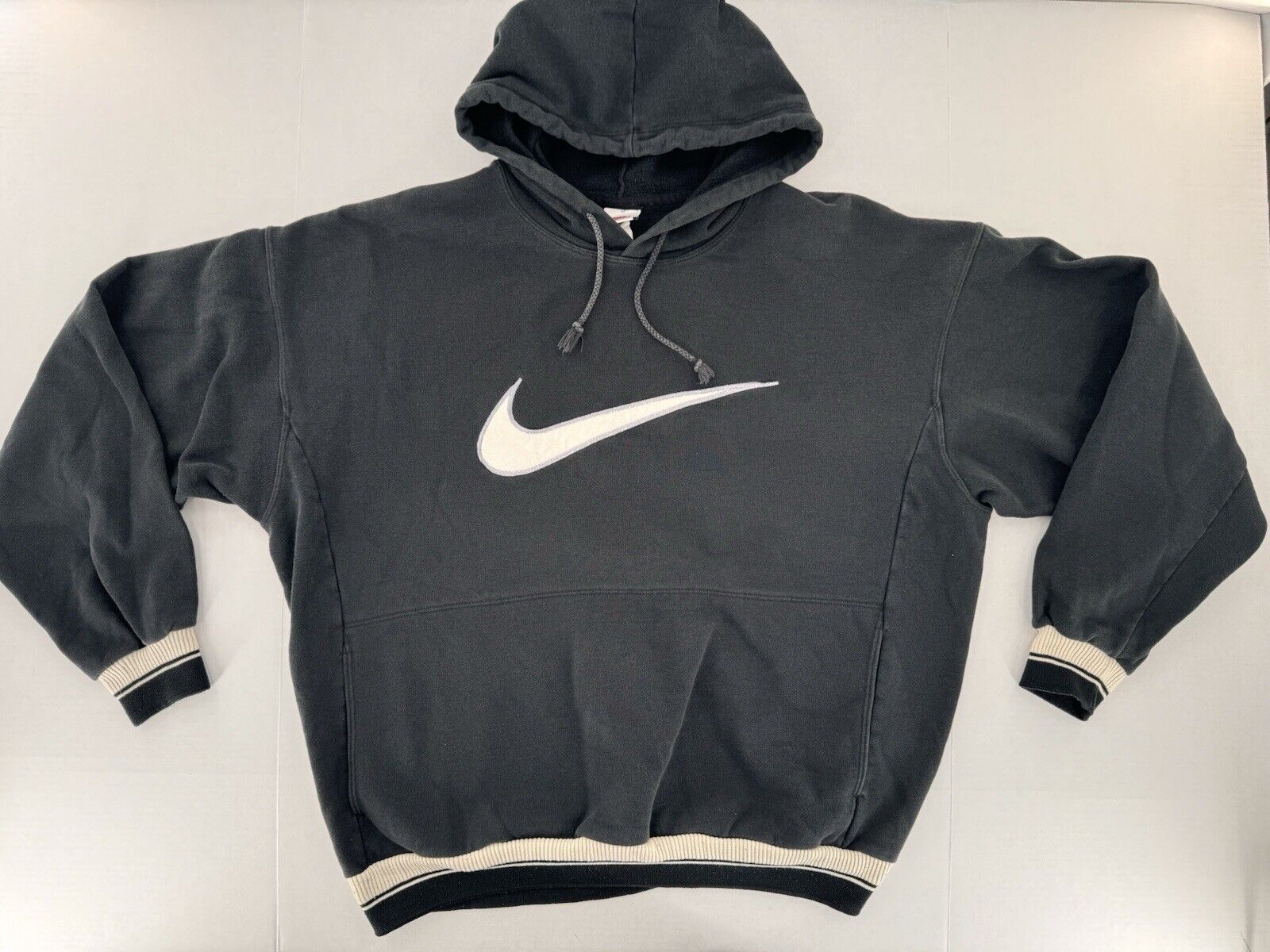 Vtg 90’s Nike Men’s Hoodie Sweatshirt Sz XL Big S… - image 1