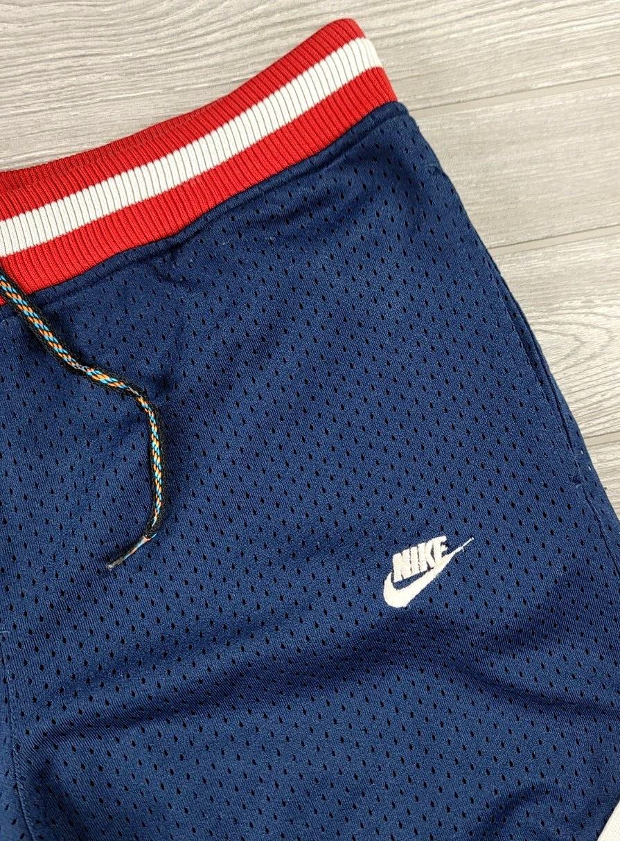 Vtg Nike Athletic Basketball Drawstring Shorts Bl… - image 5