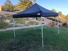 caravan canopy pop up E-Z up 10x10 black steel used