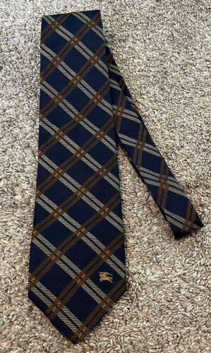 Burberry's Vtg London Plaid Check Tie