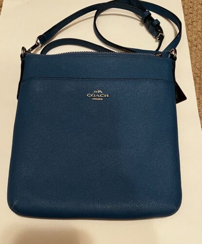 Authentic Coach Blue Crossbody Purse