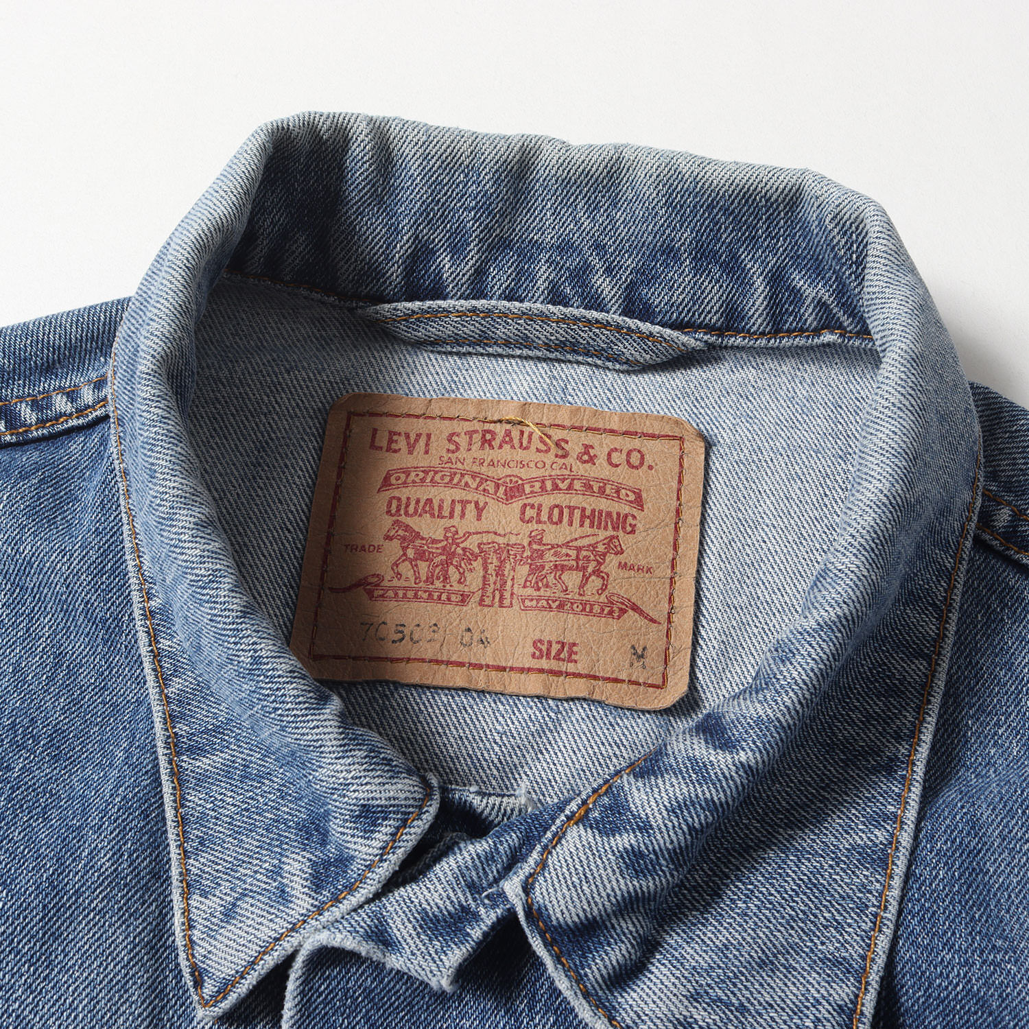 Levis Vintage 90s Euro 70503 04 Denim Jacket Indi… - image 3