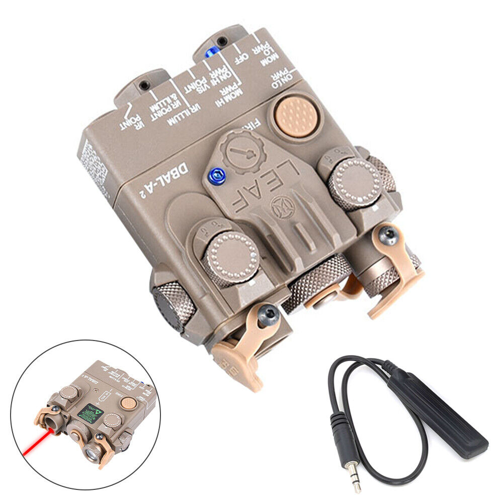 Tactical DBAL-A2 PEQ-15A IR/Visible Lasers White Light Dual Beam Aiming ...