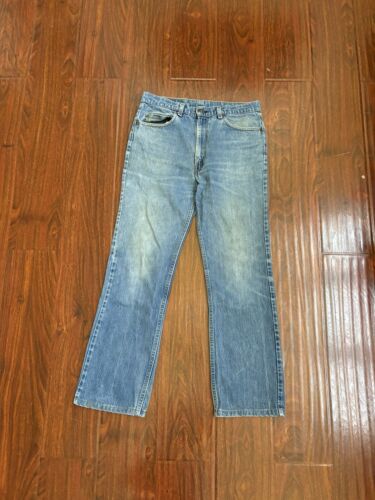 Vtg 70s 80s Levis 517 Denim Jeans Size 32x30 Boot 