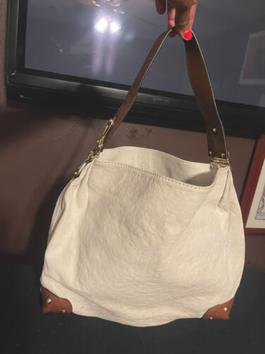 Michael Kors White Leather