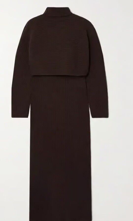 LVIR Wool Dress Brown - image 3