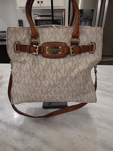 Michael Kors Hamilton Large Logo Satchel. VGC - image 1