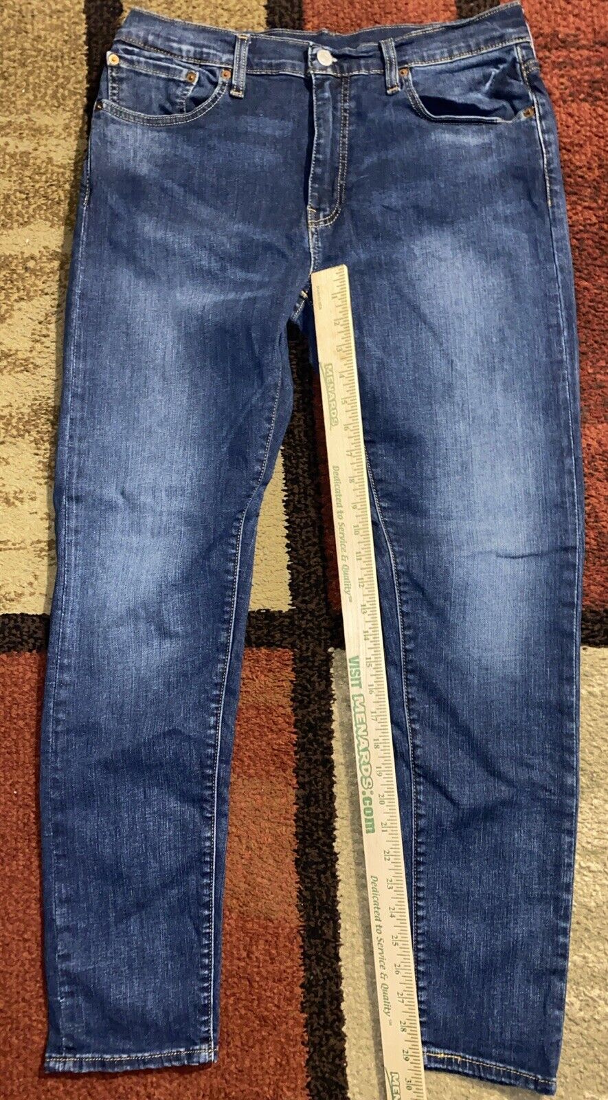 Levi's Lot 512 Premium Jean Mens Big E Size 33x32… - image 3