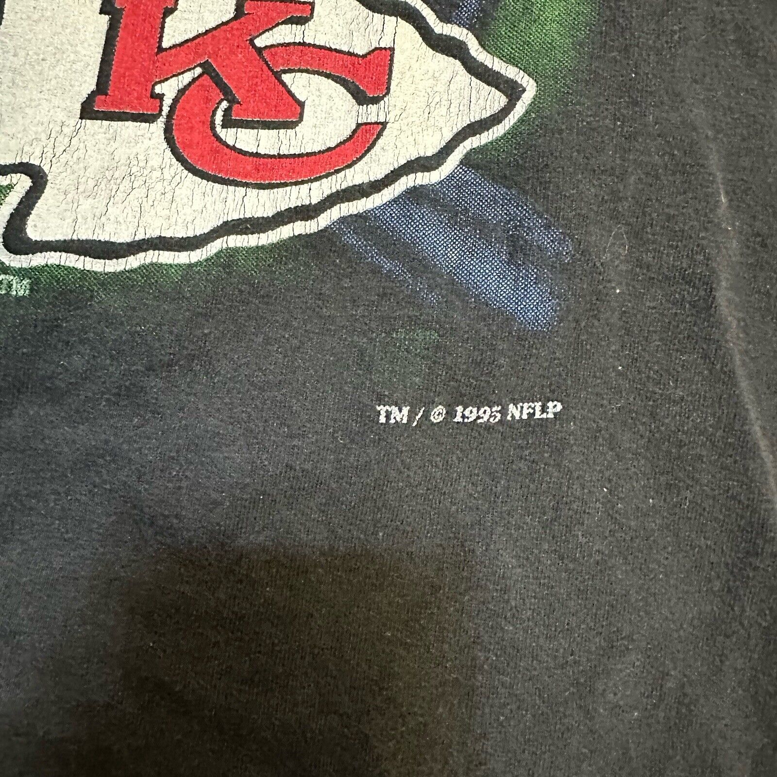 🔥Vintage 90s Kansas City Chiefs Graphic Tee - image 5