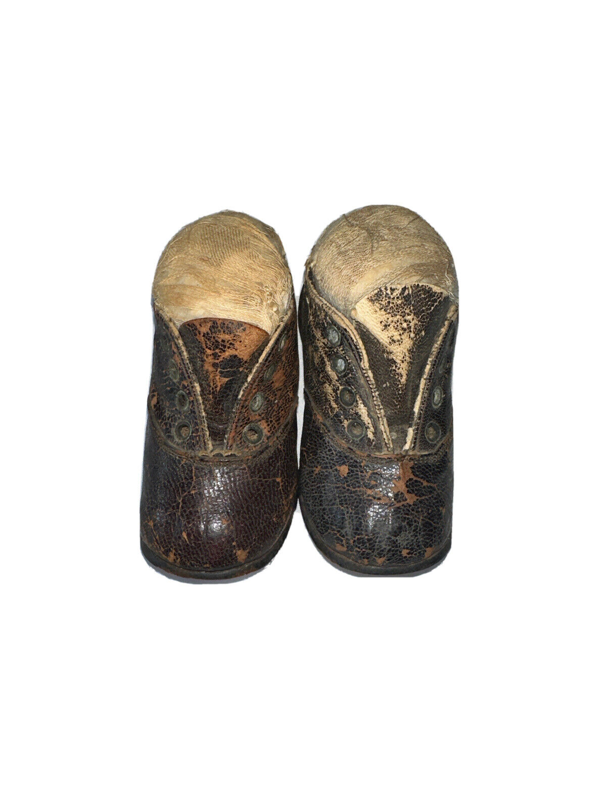 Vintage Leather Baby/Doll Shoes - image 1