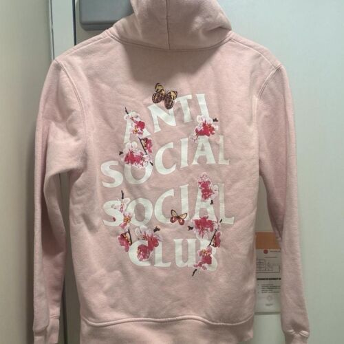 Anti Social Social Club Pink Hoodie | eBay