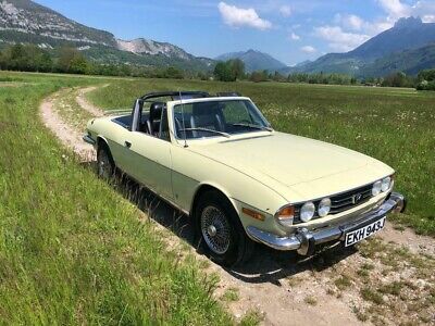 Triumph Stag V8 Federal Specification USA 1971 Left Hand Drive certificate FFVE