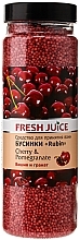 Kylpyhelmet Fresh Juice Bath Bijou Rubin Cherry and Pomergranate