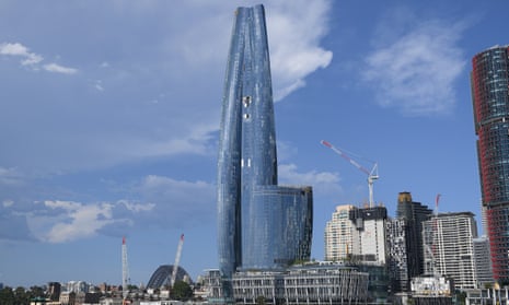 The Crown Resorts development at Barangaroo in Sydney