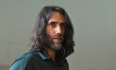 Behrouz Boochani in parliament.