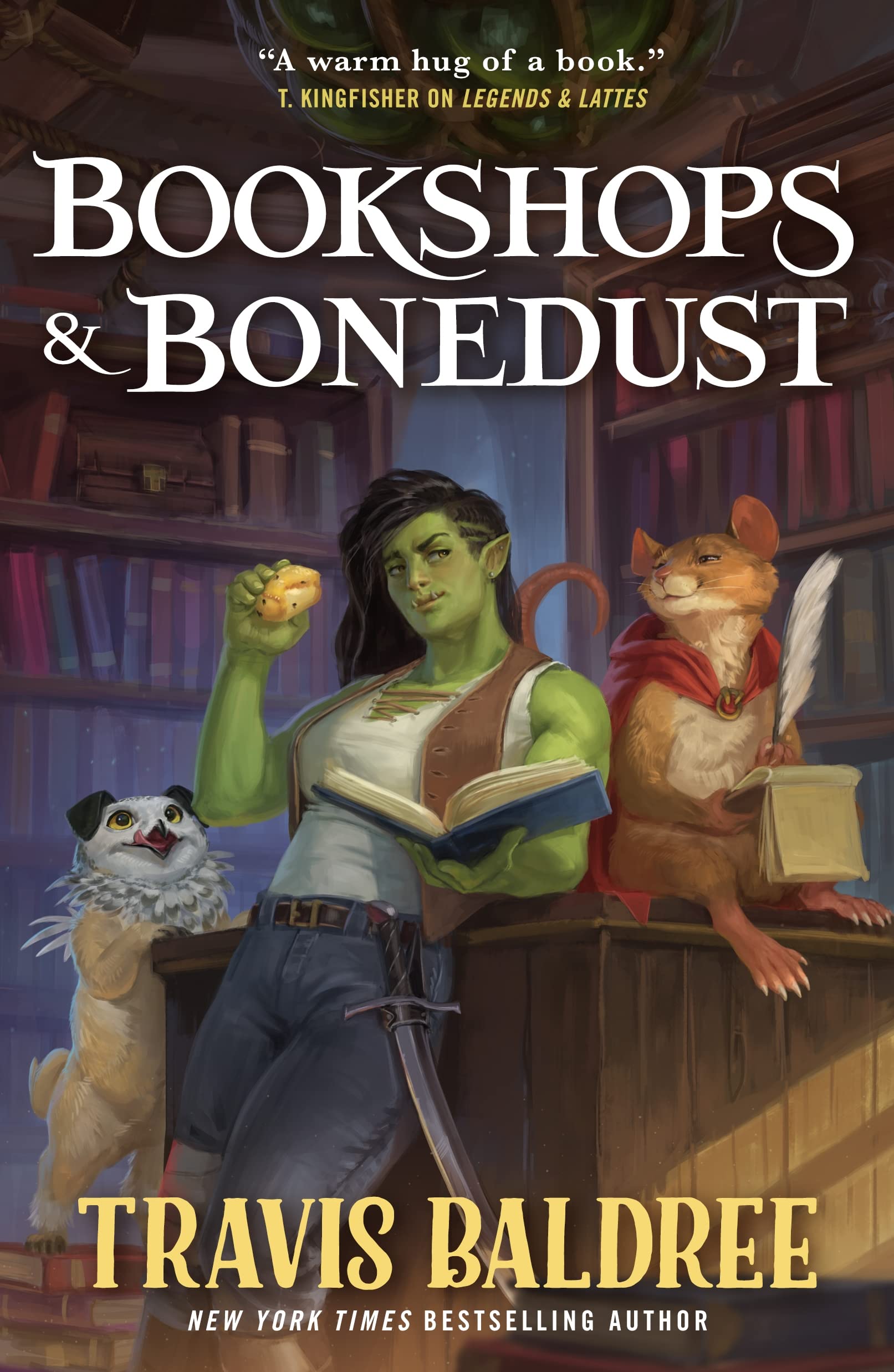 Bookshops & Bonedust (Legends & Lattes, #2)