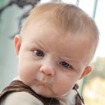 Skeptical Baby meme