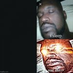 Sleeping Shaq Dark Mode template