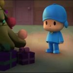 Pocoyo Navidad meme