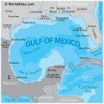 Gulf of Mexico, Florida, Texas template