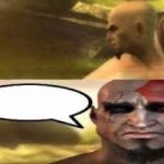 Kratos finds meme template