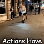 Uh oh... | Actions Have Consequences | image tagged in gifs,scooter,load,tonnage,oops,consequences | made w/ Imgflip video-to-gif maker